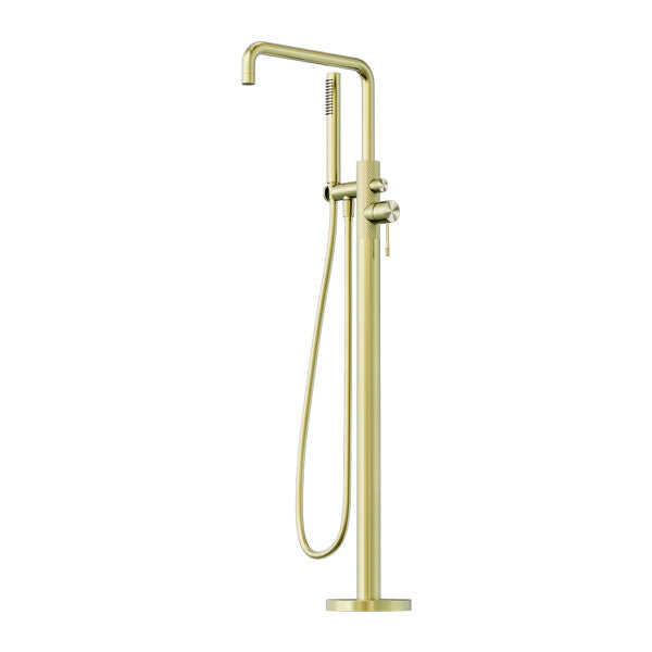 Nero Opal Graphite Brushed Gold Brushed Nickel Brushed Bronze Brass Freestanding Bath Mixer With Hand Floor Mounted Showers