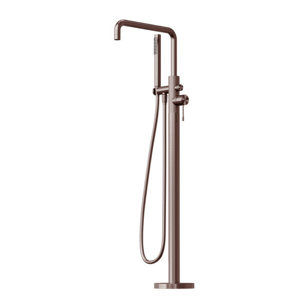 Nero Opal Graphite Brushed Gold Brushed Nickel Brushed Bronze Brass Freestanding Bath Mixer With Hand Floor Mounted Showers