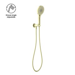 Nero Opal Brass Brushed Nickel Brushed Gold Brushed Bronze Graphite On Bracket Hand Showers