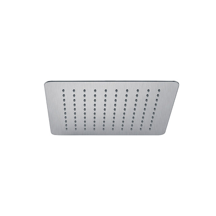 250mm BK Eckig Square Stainless Steel Shower Heads