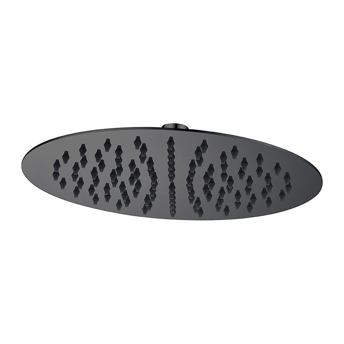 300mm BK Rund Round Stainless Steel Shower Heads