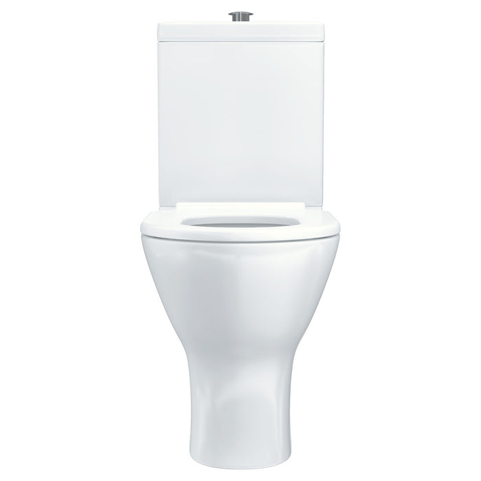 800*365*875mm Fienza Delta Care Gloss White Rimless Grey/White/Black/Blue Seat Back To Wall Toilet