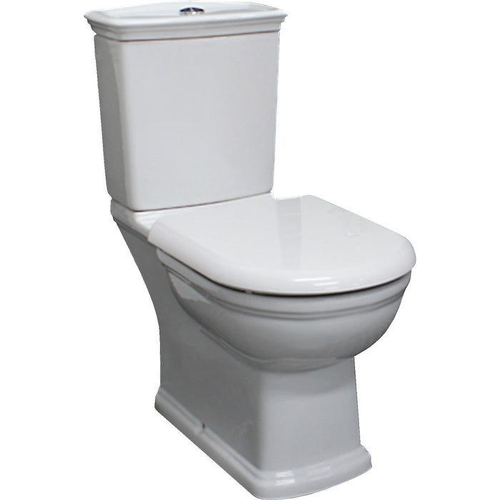 705*360*843mm Fienza RAK Washington White Alpine White P-Trap Close-Coupled Toilet