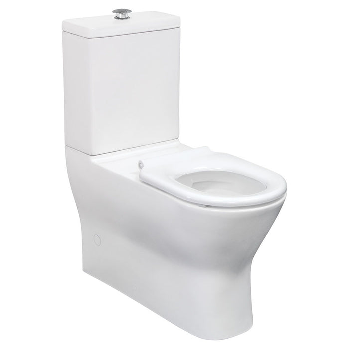 800*365*875mm Fienza Delta Care Gloss White Rimless Grey/White/Black/Blue Seat Back To Wall Toilet