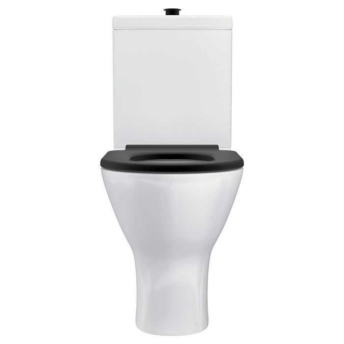 800*365*875mm Fienza Delta Care Gloss White Rimless Grey/White/Black/Blue Seat Back To Wall Toilet