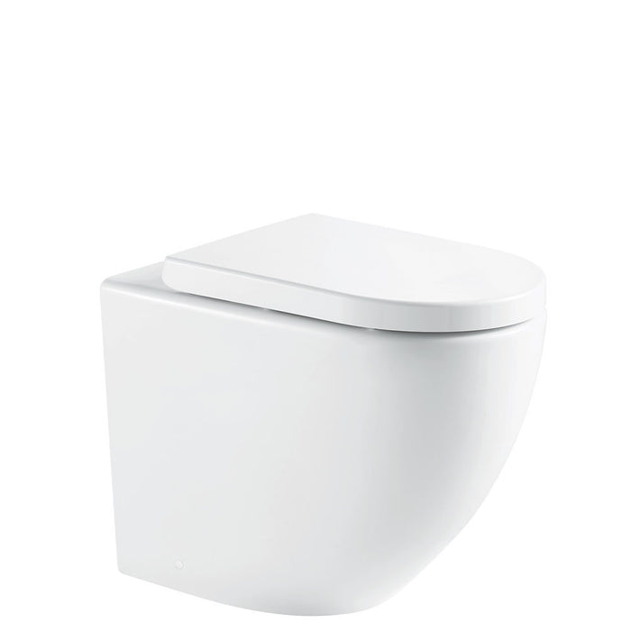 571*368*465mm Fienza Alix Ambulant Gloss White  Rimless Wall-Faced Toilet