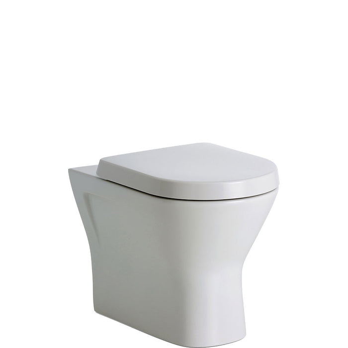 550*360*400mm Fienza RAK Resort Rimless Gloss White Wall-Faced Toilet