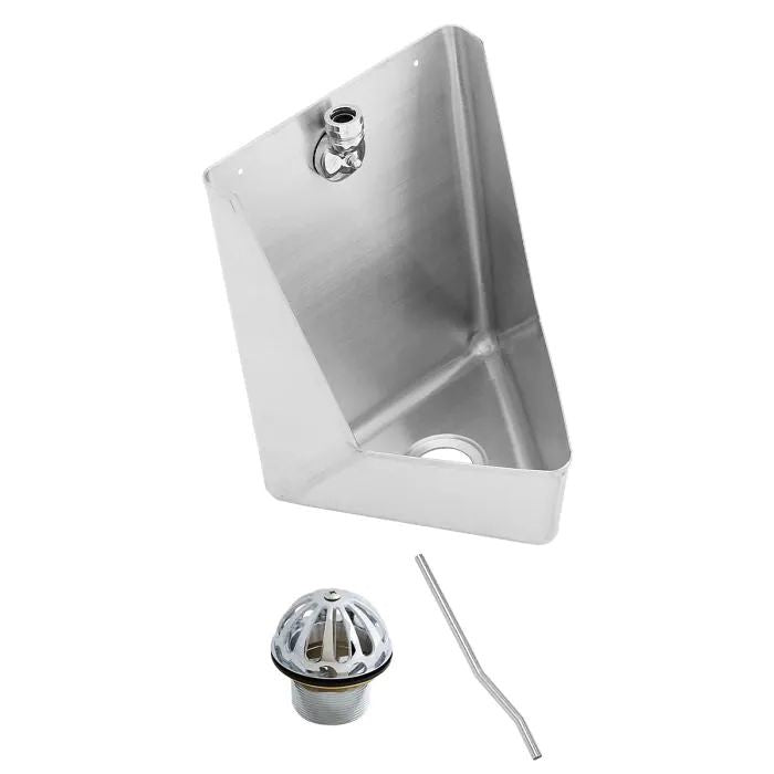 305*140*425mm 3monkeez Stainless Steel With Kit Urinal Urinette