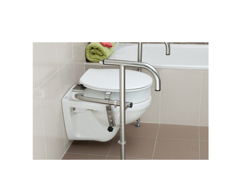 Throne Stainless Steel Bariatric Rails Model