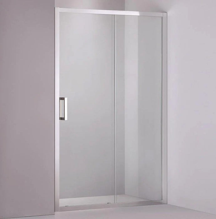 1040-1750x2000mm 6mm Semi-Frameless Sliding Door Wall to Wall Chrome Hardwares Glass Shower Screens