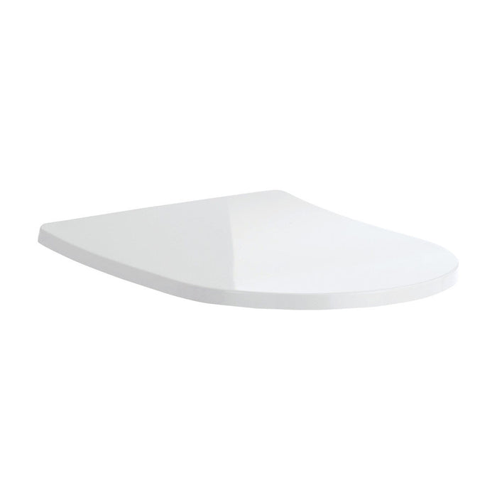 460*365mm Fienza Luciana Urea-formaldehyde Gloss White Toilet Seat Cover