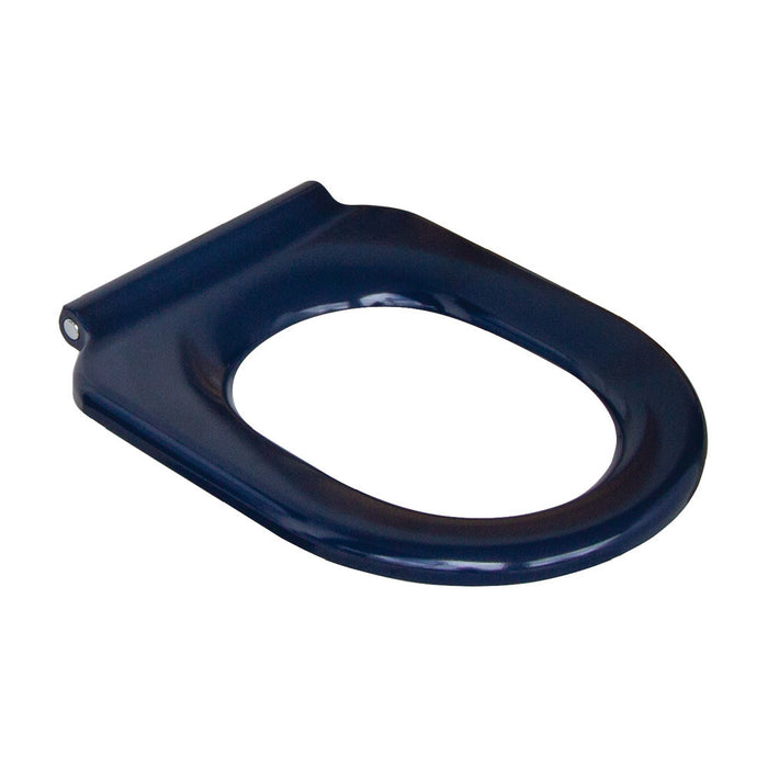 445*365*30mm Fienza Stella Care Gloss Blue Toilet Seat