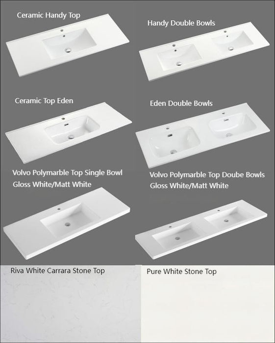 600-1800mm*820*450mm ABS Less Polyurethane Moisture Resistance Gloss White Freestanding Vanity With Legs