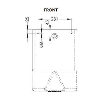 305*140*425mm 3monkeez Stainless Steel With Kit Urinal Urinette