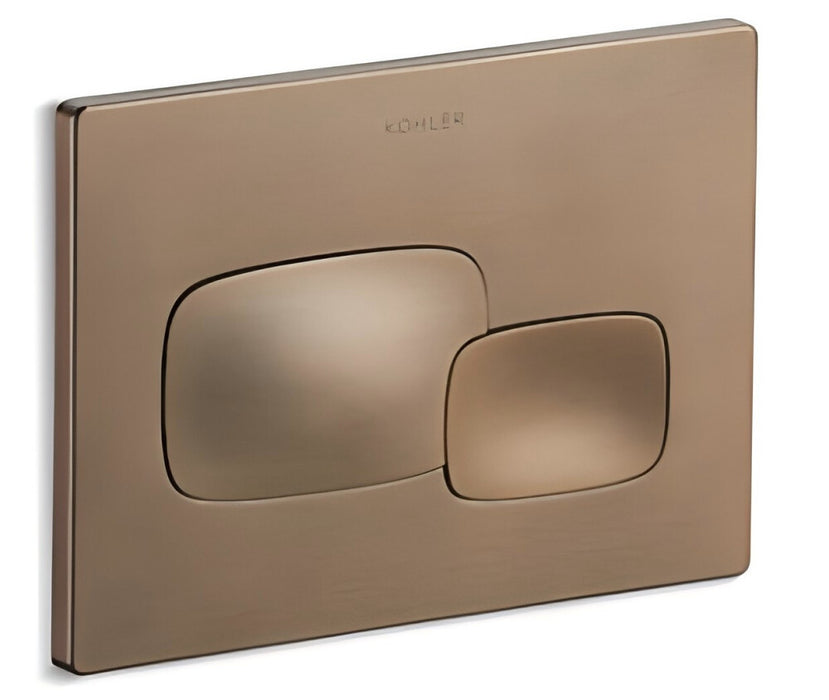 KOHLER Pebble Pneumatic Chrome/Blacked Bronze/Brushed Nickel/Brushed Bronze/Titanium Face Plate