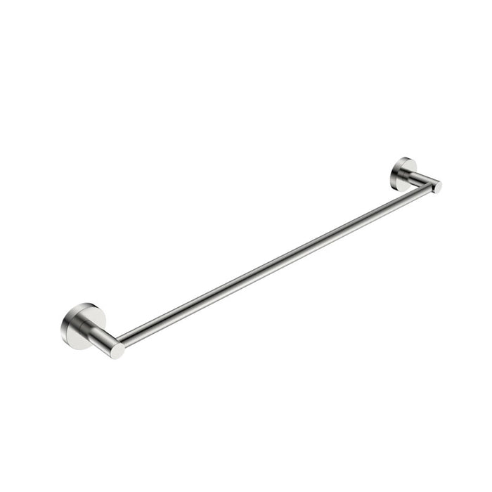 600mm BK RUND Chrome/Matt Black/Brushed Nickel/Brushed Gold/Gunmetal Grey Brass Single Round Bars Towel Rails