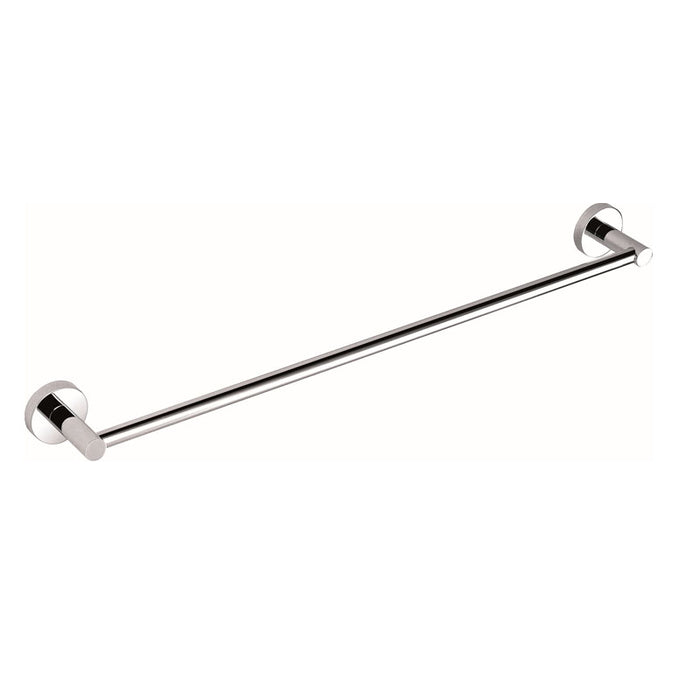 750mm BK RUND Chrome/Matt Black/Brushed Nickel/Brushed Gold/Brushed Gun Metal Brass Single Round Bars Towel Rails