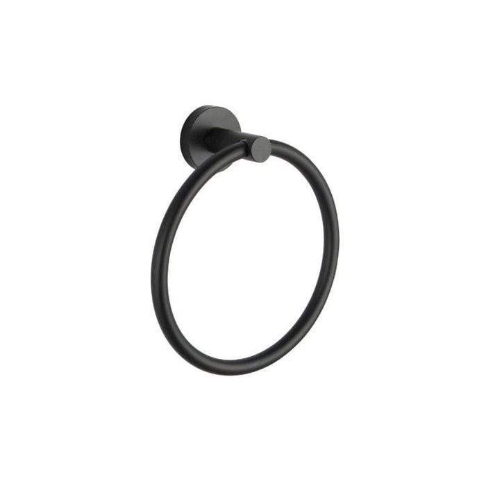 BK RUND Chrome/Matt Black/Brushed Nickel/Brushed Gold/Gunmetal Grey Brass Round Towel Rings