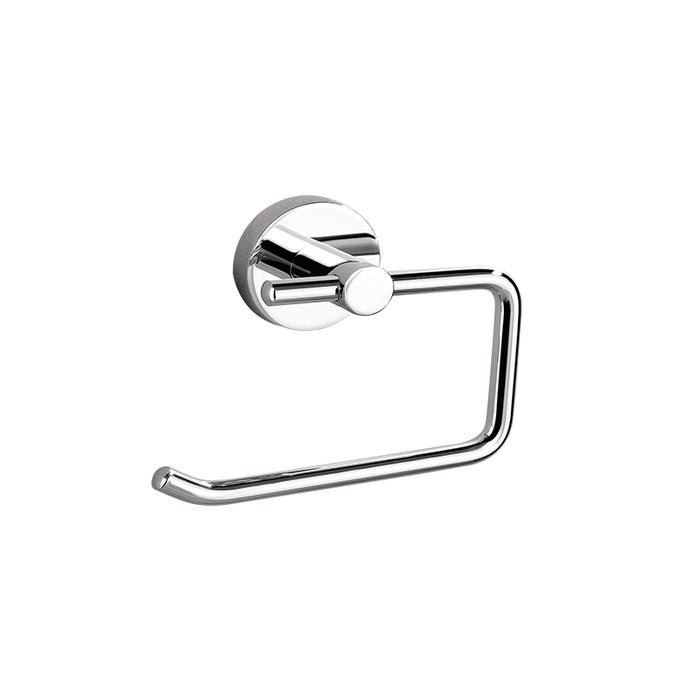 BK RUND Chrome Brass Single Round Toilet Paper Holders