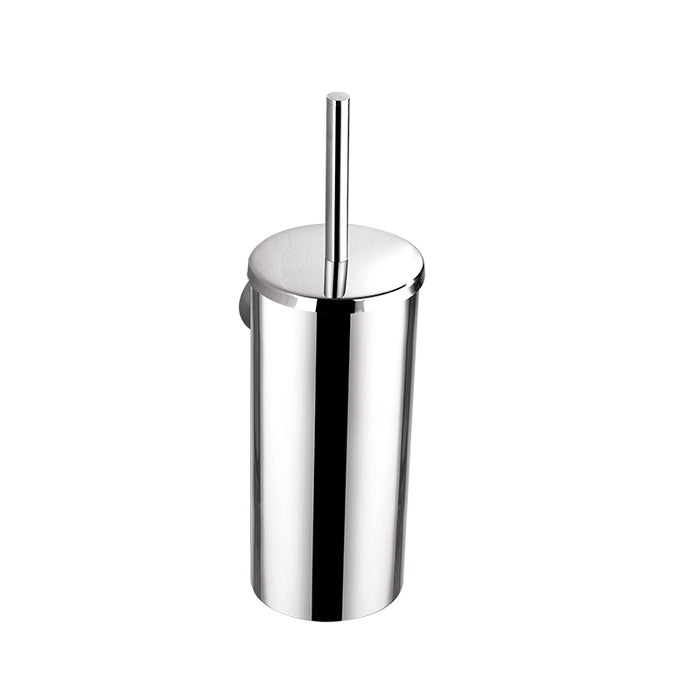 BK RUND Luxury Chrome Brass Round Toilet Brush