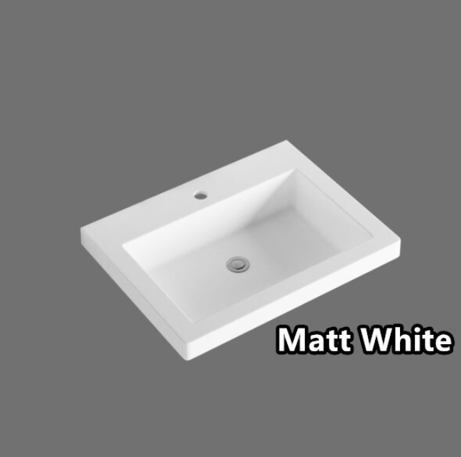 600-1500*450*550mm ABS Hawaii Matt White Shaker Plywood Vanity