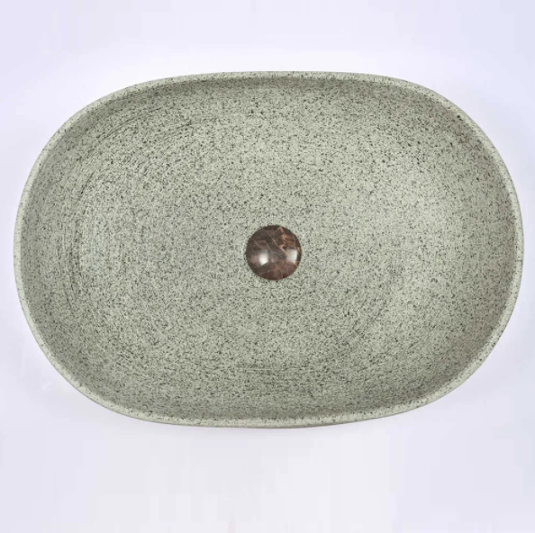 580*400*150mm Infinity Other Colors Porcelain Oval Above Counter Basins