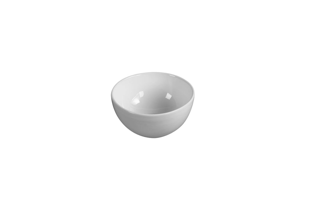 215*215*110mm Infinity Gloss White Ceramic Round Above Counter Basins