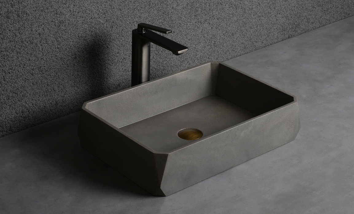 500*350*120mm Infinity Grey Concrete Rectangle Above Counter Basins