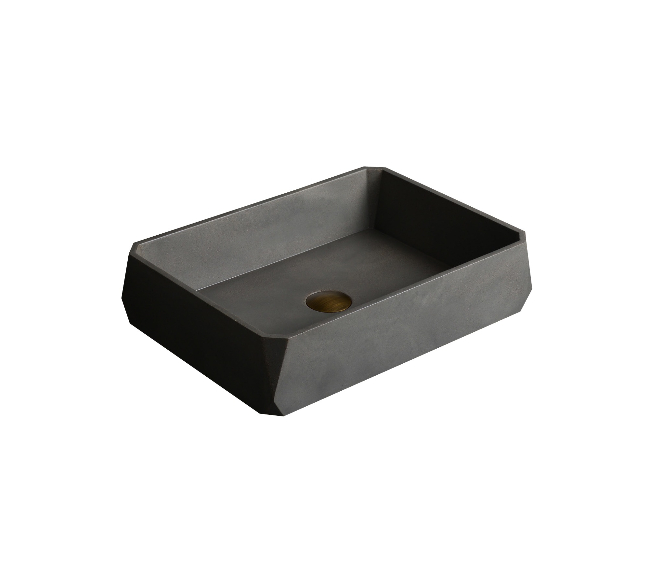 500*350*120mm Infinity Grey Concrete Rectangle Above Counter Basins