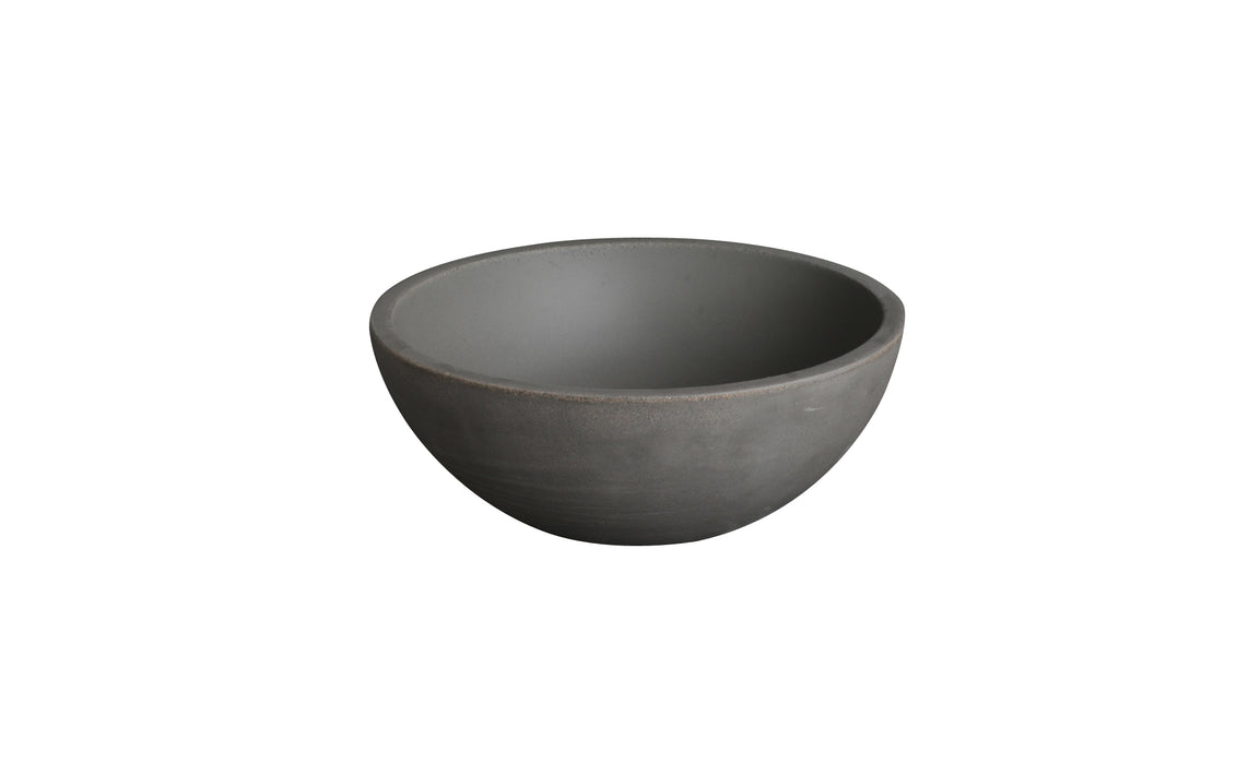 360*360*145mm Infinity Grey Concrete Round Above Counter Basins