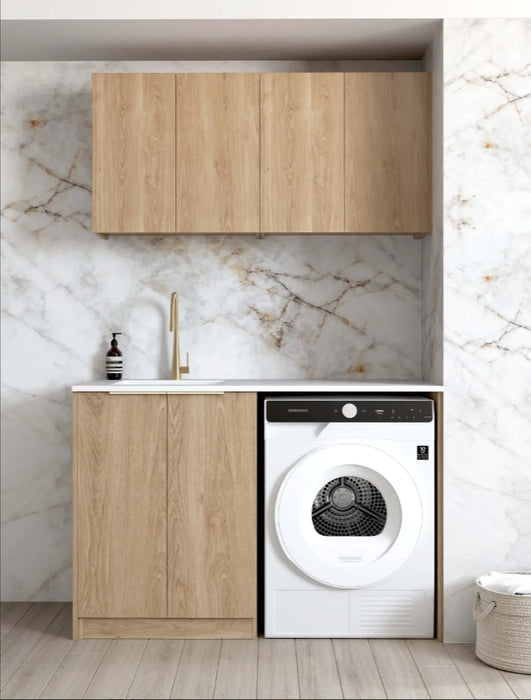 1305*600*2100mm Otti Byron/Bondi Laminated Natural Oak Moisture Resistant Plywood Laundry Kit