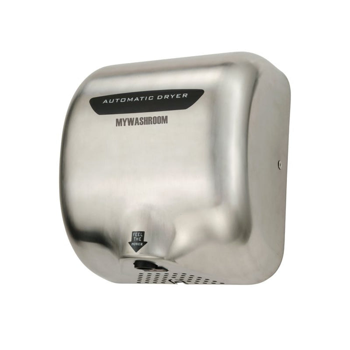 295*325*175mm MY Brushed Stainless Commercial High Speed Quick Drying Chrome Hand Dryer