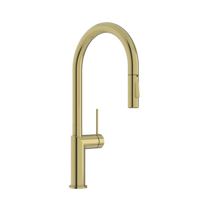 Linkware Elle Brushed Stainless/Matt Black/Brushed Gold/Gun Metal/Chrome 316 Stainless Steel Outdoor Pull Out Sink Mixer