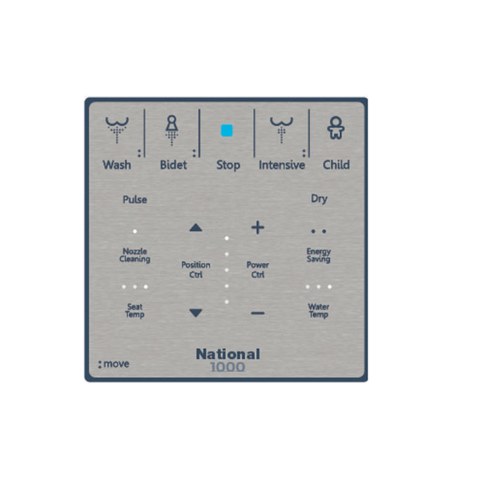 The Bidet Shop National N-1000R Standard Retrofit Bidet Remote Control